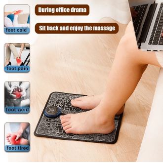 Electric EMS Foot Massager Pad Electrical Muscle Stimulation