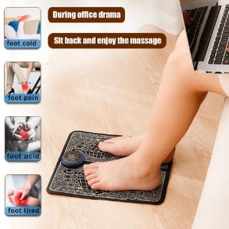 Electric EMS Foot Massager Pad Electrical Muscle Stimulation