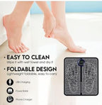 Electric EMS Foot Massager Pad Electrical Muscle Stimulation