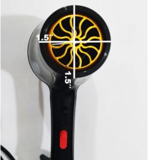 Hair Dryer For Women & Men - Black