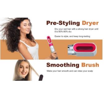 5 in 1 Hot Air Styler Hair Dryer Brush for Women