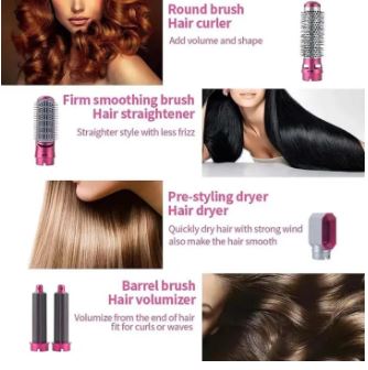 5 in 1 Hot Air Styler Hair Dryer Brush for Women